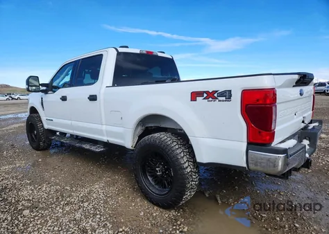 2022 Ford F350 Super Duty из США, поврежденный, VIN 1FT8W3BT4NEF16687